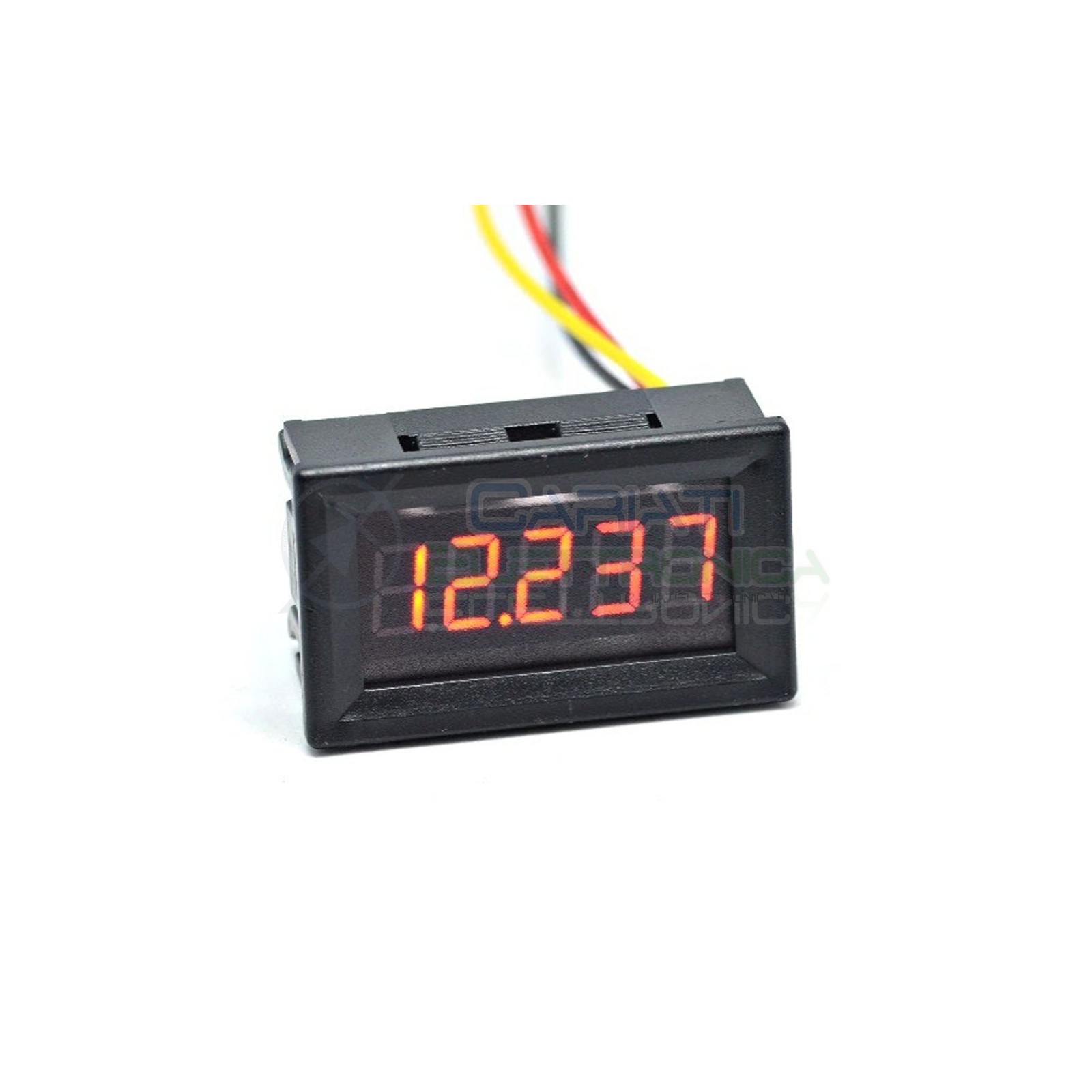 Display Voltometro ROSSO 5 CIFRE DECIMALI 0-33.000 Vdc da pannello alta precisioneGenerico