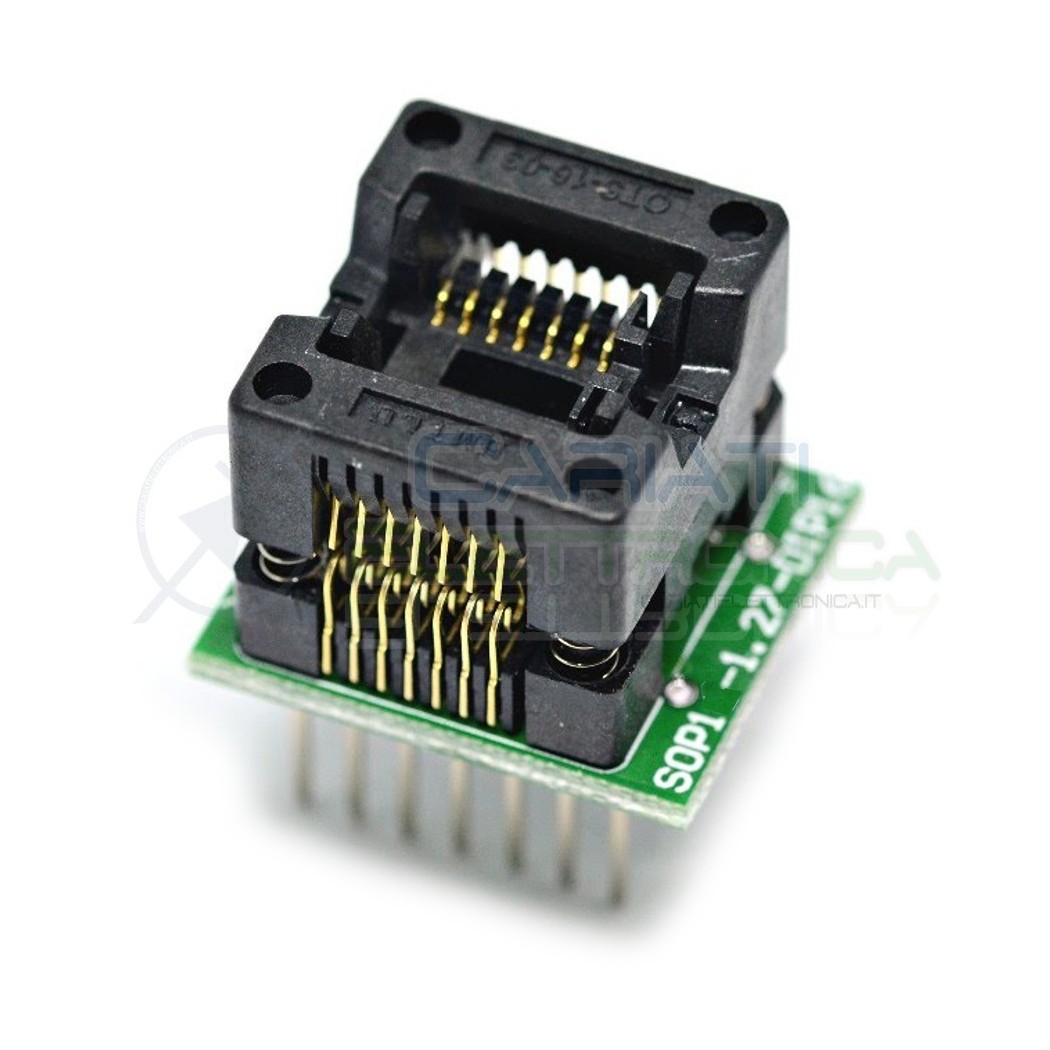 Adattatore Basetta Test PCB Programmazione SOP14 a DIP14