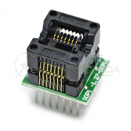 Adattatore Basetta Test PCB Programmazione SOP14 a DIP14