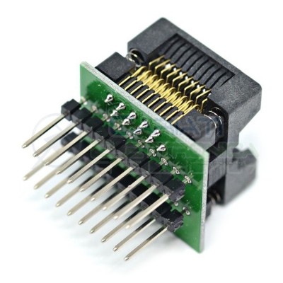 Adattatore Basetta Test PCB Programmazione SOP20 a DIP20