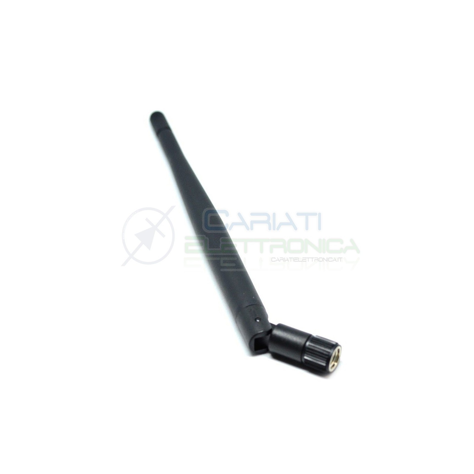 Antenna 2.4G Wireless WIFI 2dB con snodo e connettore Femmina SMA