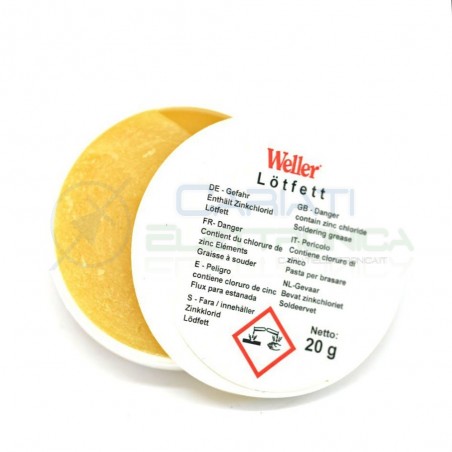 Weller Pasta saldante salda 20g per saldatura punte saldatore stagno Weller