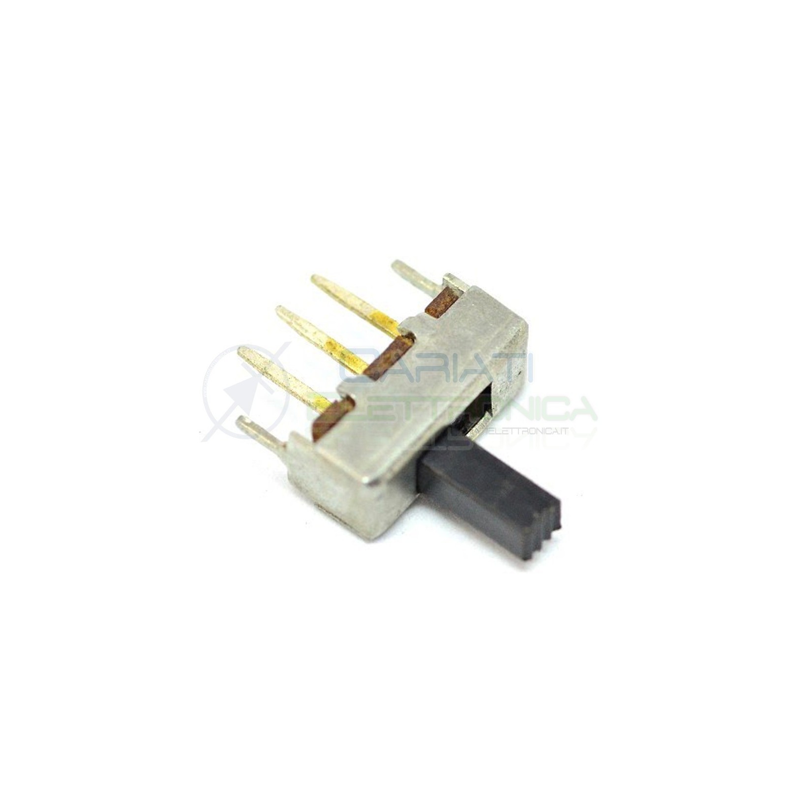 2 PEZZI Interruttore Deviatore a Slitta Slide 3 pin con altezza leva 7mm