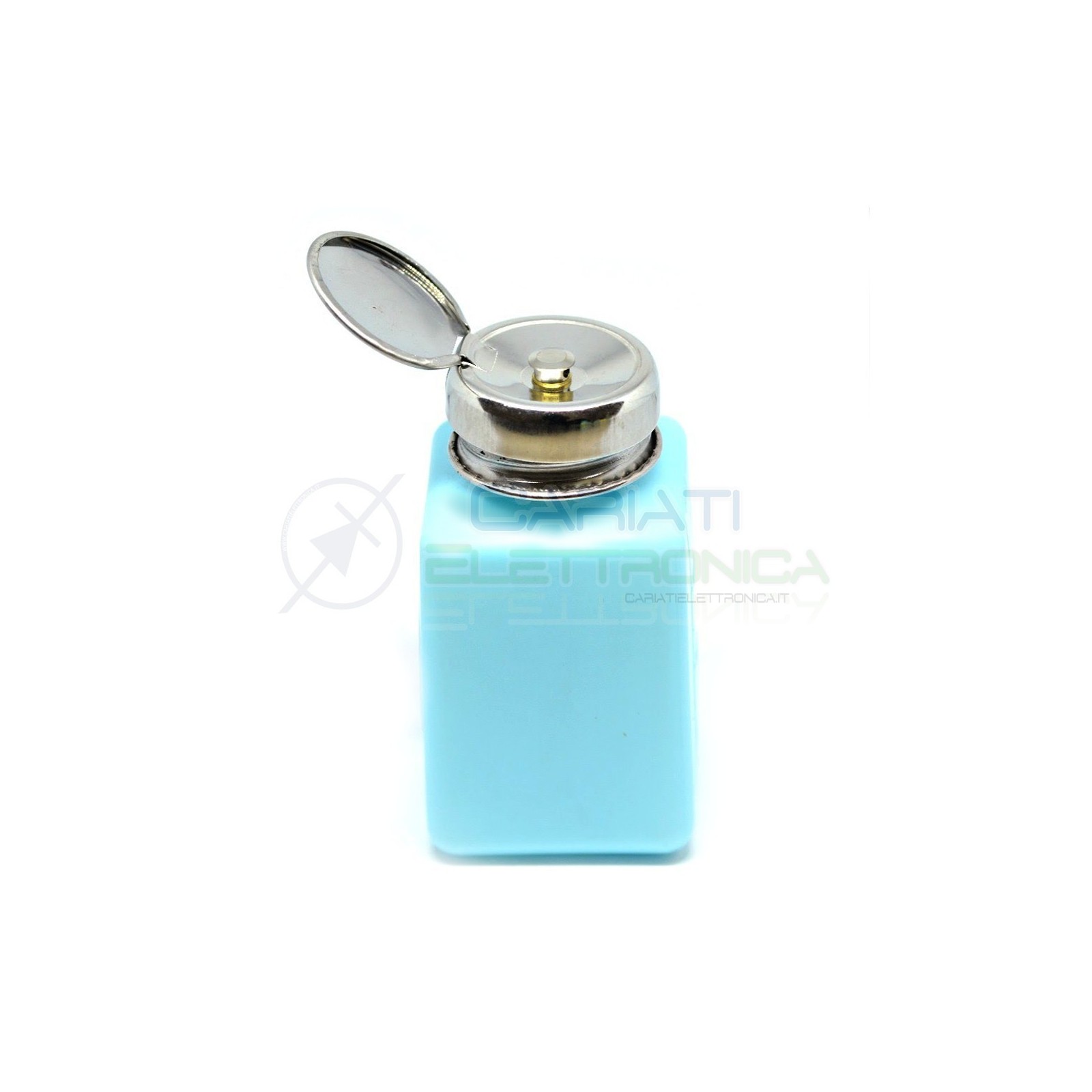 Dosatore fiala bottiglia 200ml ESD antistatico HDPE Colore BLU