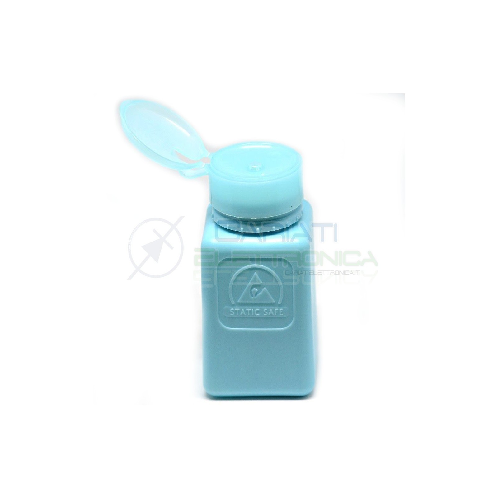 Dosatore fiala bottiglia 200ml ESD antistatico HDPE Colore BLU