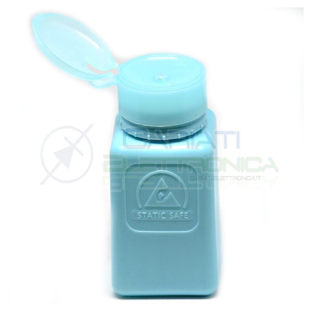 Dosatore fiala bottiglia 200ml ESD antistatico HDPE Colore BLU