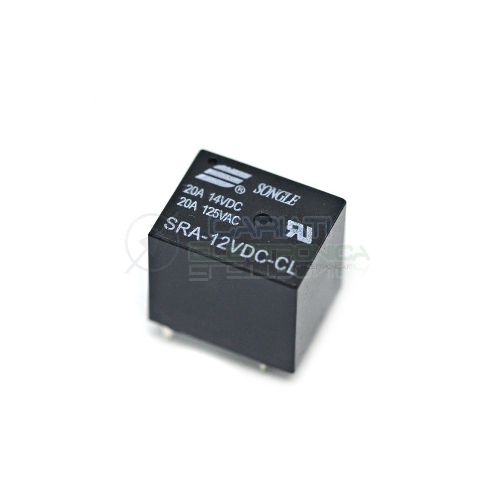 Relè Relay SONGLE SRA-12VDC-CL con bobina da 12Vdc 20A 14Vdc 125Vac SPDTSongle