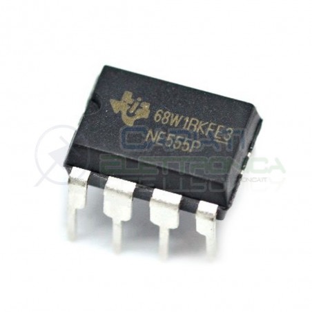 5 PEZZI NE555P NE555 Equivalente NE555N Integrato temporizzatoreTexas instruments