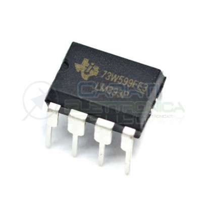 2 PEZZI LM393 LM393P TI Low Power Dual Voltage Comparators