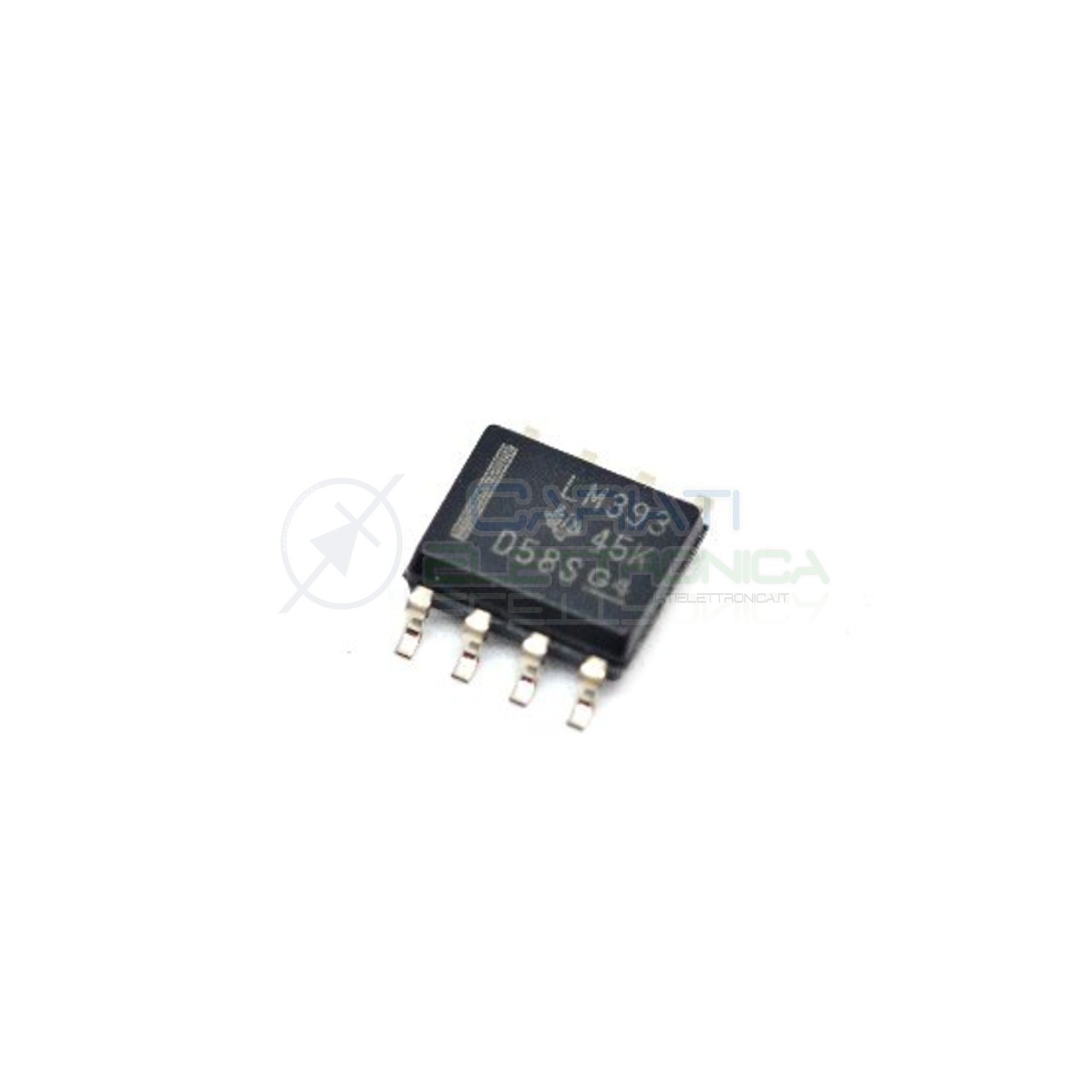 2 PEZZI LM393 LM393D TI Low Power Dual Voltage Comparators
