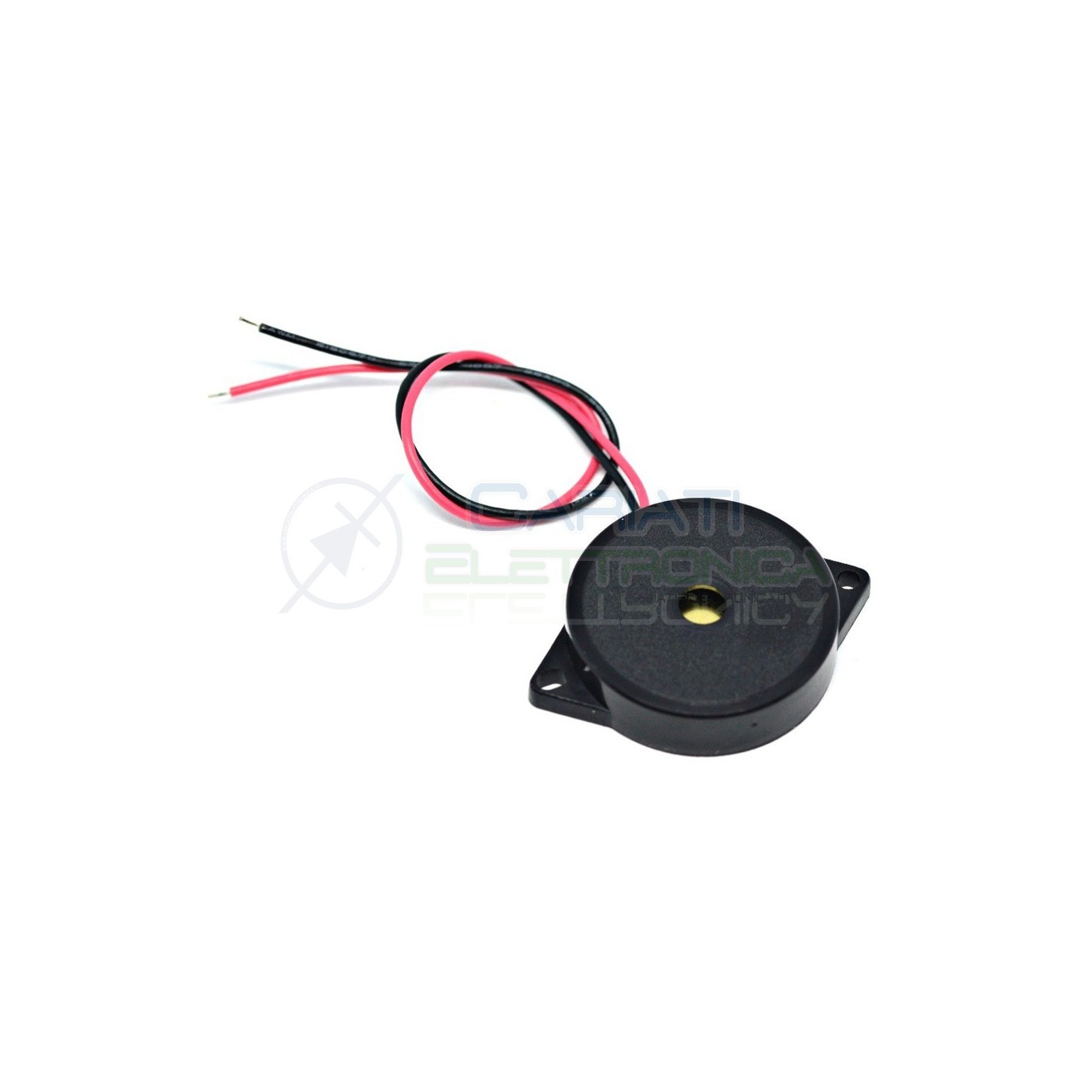 Sound transducer piezo alarm without built-in generator 1,1Khz 3mA 1-30V AC height 9mm 85dB