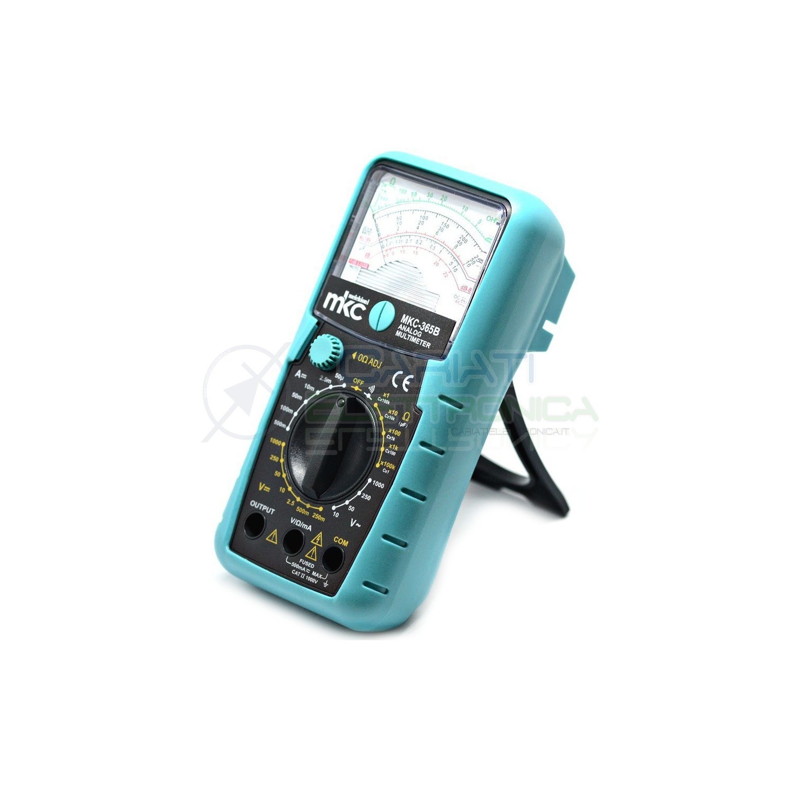 Multimetro tester analogico con continuita' MKC strumentazione MKC-365C MKC