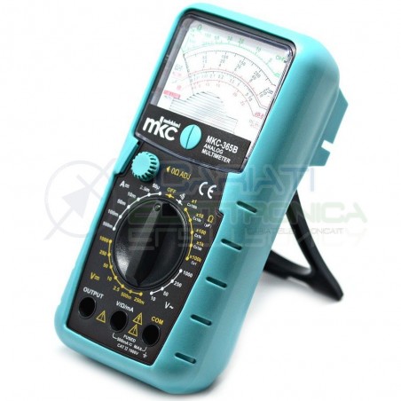 Multimetro tester analogico con continuita' MKC strumentazione MKC-365C MKC