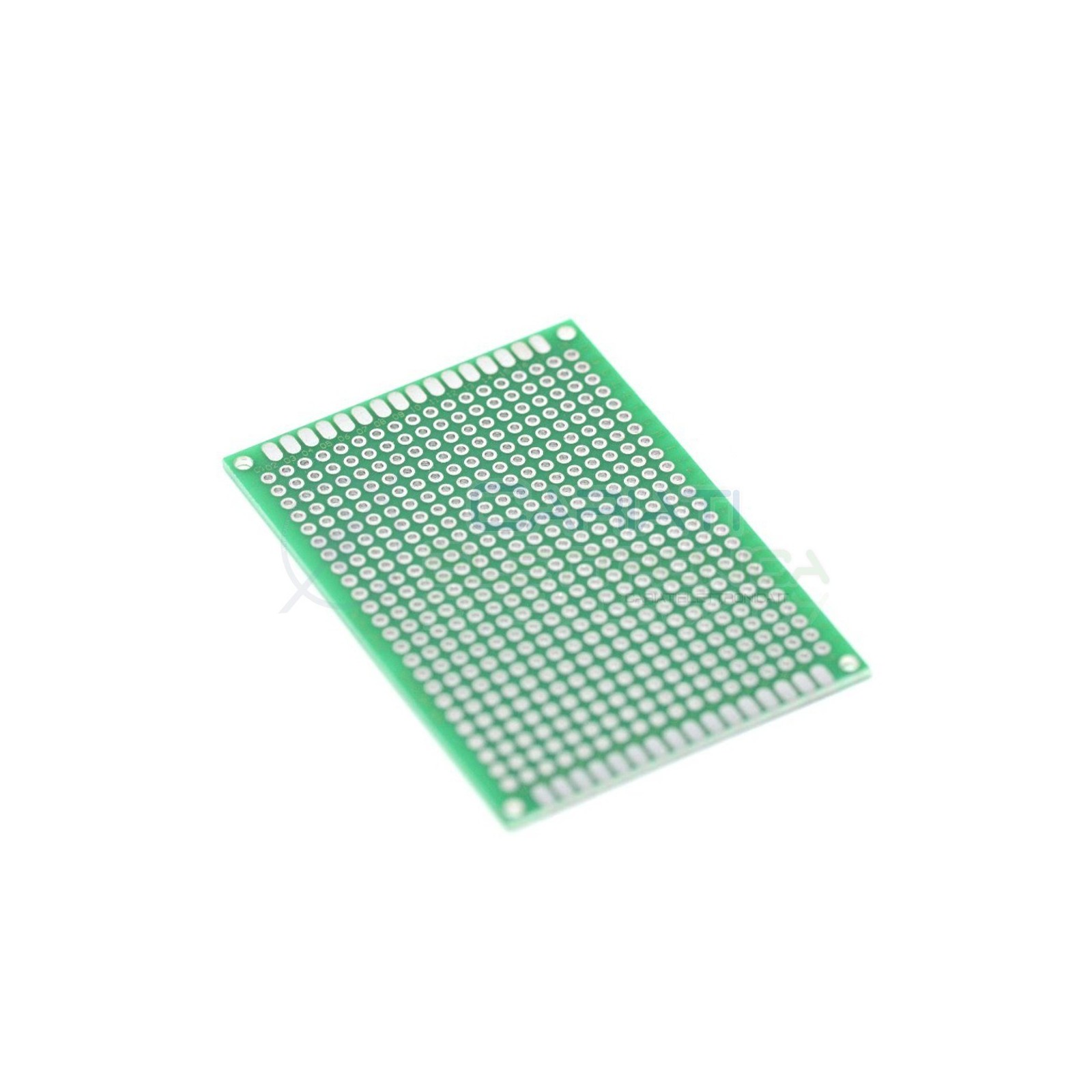 Basetta millefori 70x50mm Doppia Faccia Passo 2,54mm Breadboard Cariati Elettronica