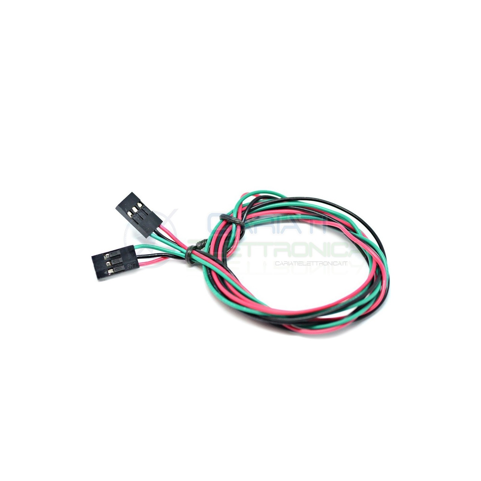 Cavo DUPONT 3 contatti da 70cm con connettore femmina jumper arduino