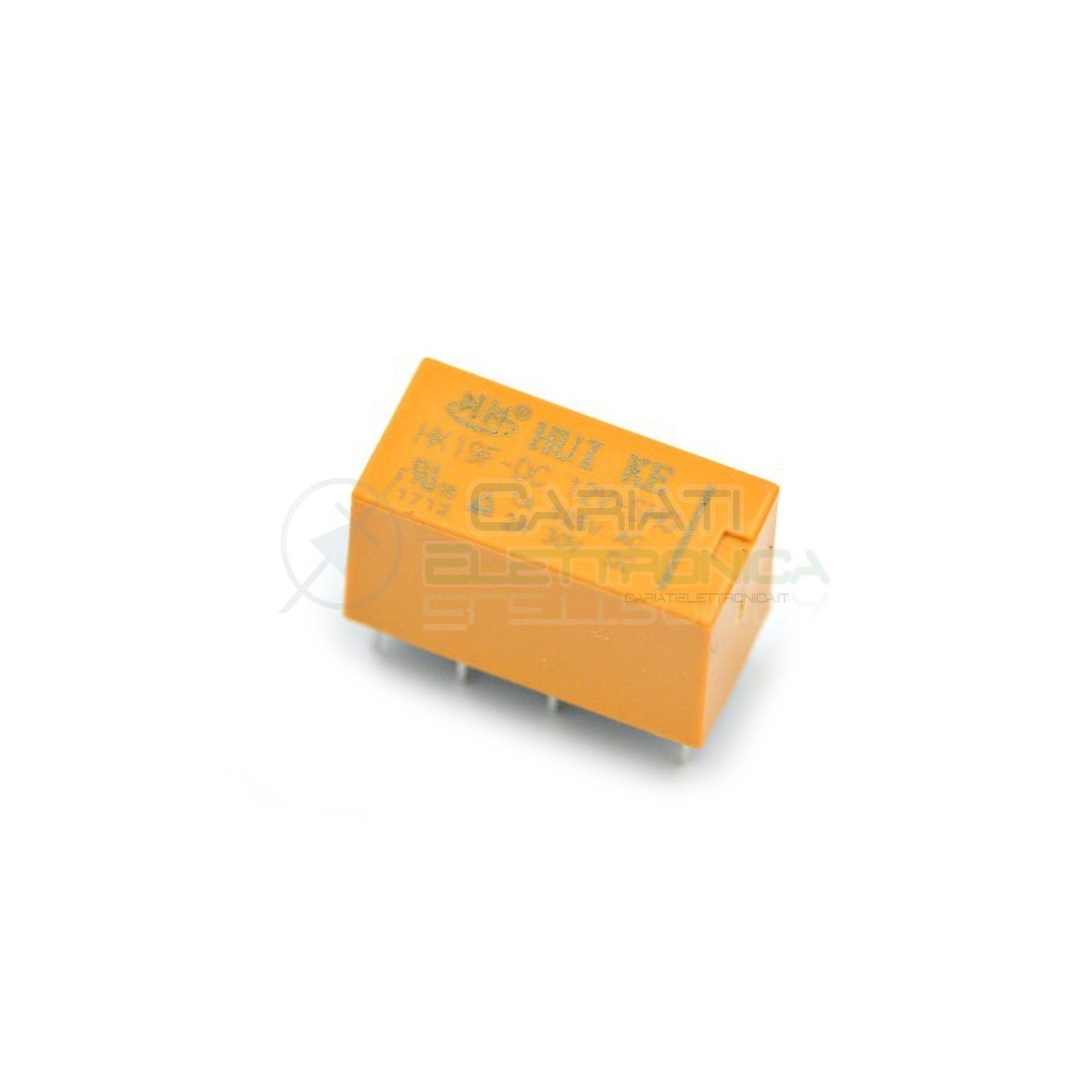 Relè Doppio Scambio HK19F-DC 12V-SHG 12VDC 5V DPDT 2AHONGFA RELAY