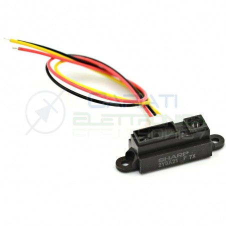 Sensore di distanza SHARP GP2Y0A21YK0F range 10-80cm distance sensor arduinoGenerico
