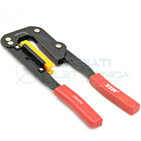1 PEZZO PINZA PER CRIMPARE CONNETTORI IDC CAVI PIATTI CRIMPATRICE CAVO PIATTO