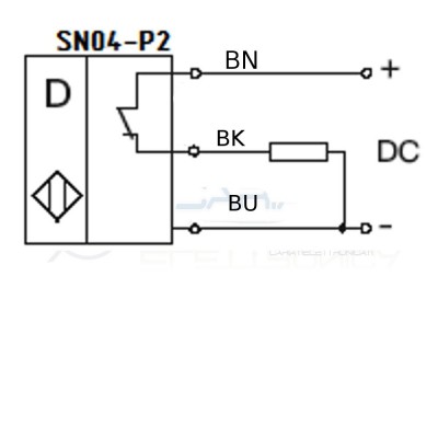 Sensore di Prossimità Induttivo PNP NC 10-30Vdc SN04-P2 Finecorsa Arduino Generico