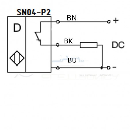 Sensore di Prossimità Induttivo PNP NC 10-30Vdc SN04-P2 Finecorsa Arduino Generico