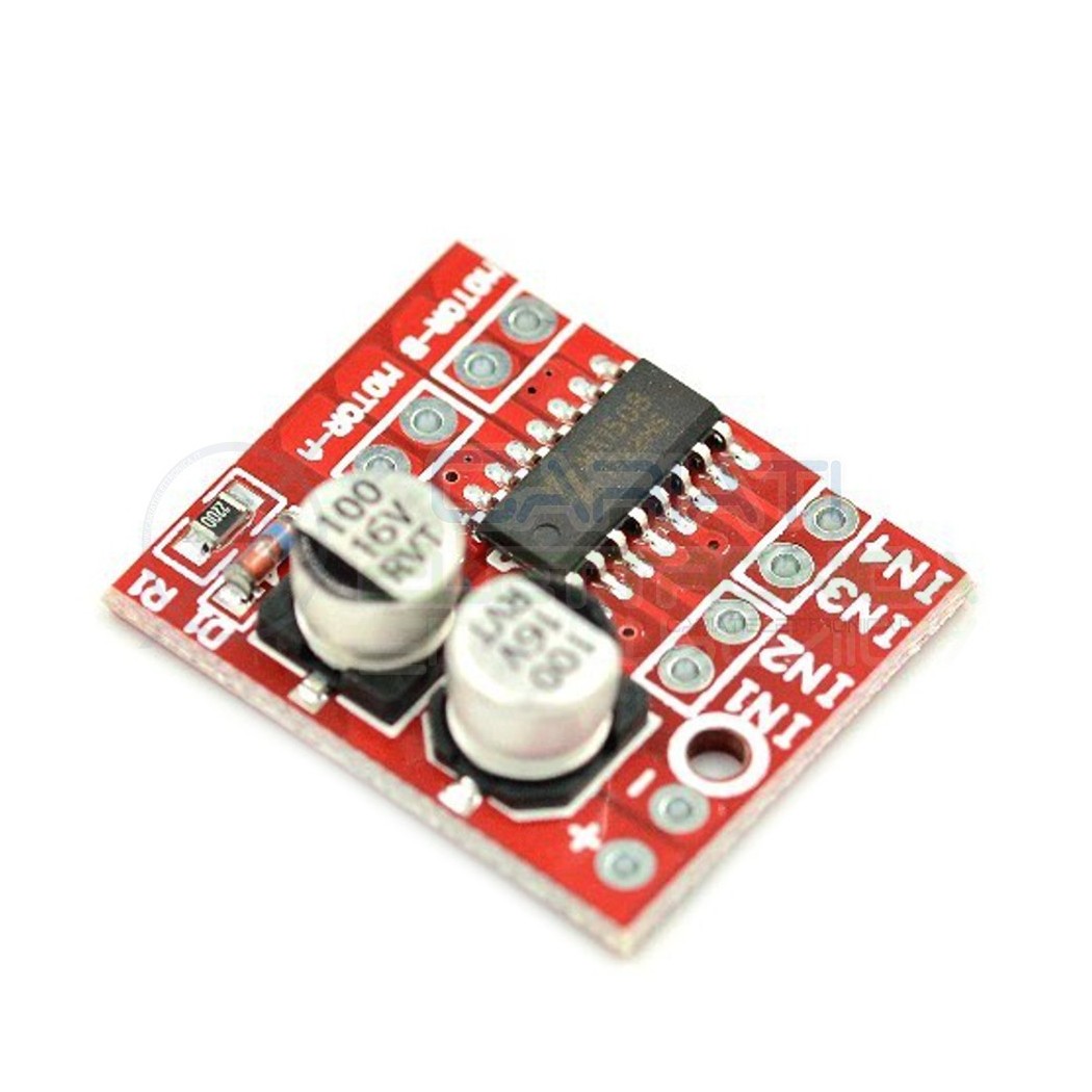 Due canali L298N DC Motore Driver Board PWM Speed Stepper Modulo Dual H-Bridge