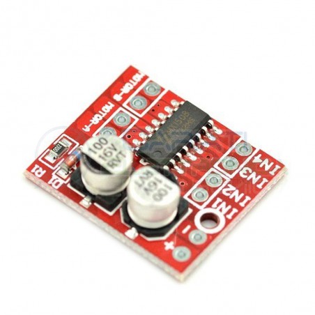 Due canali L298N DC Motore Driver Board PWM Speed Stepper Modulo Dual H-Bridge