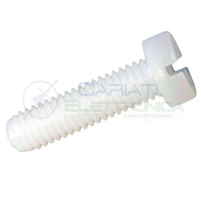 10 PEZZI Vite a Croce M3 in Plastica Distanziali M3x6 Generico