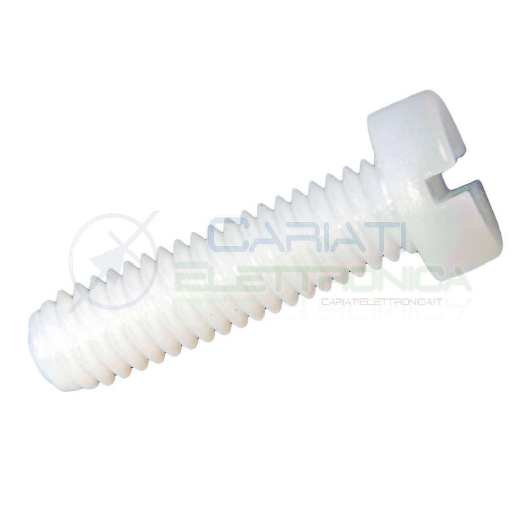 10 PEZZI Vite a Croce M3 in Plastica Distanziali M3x6 Generico