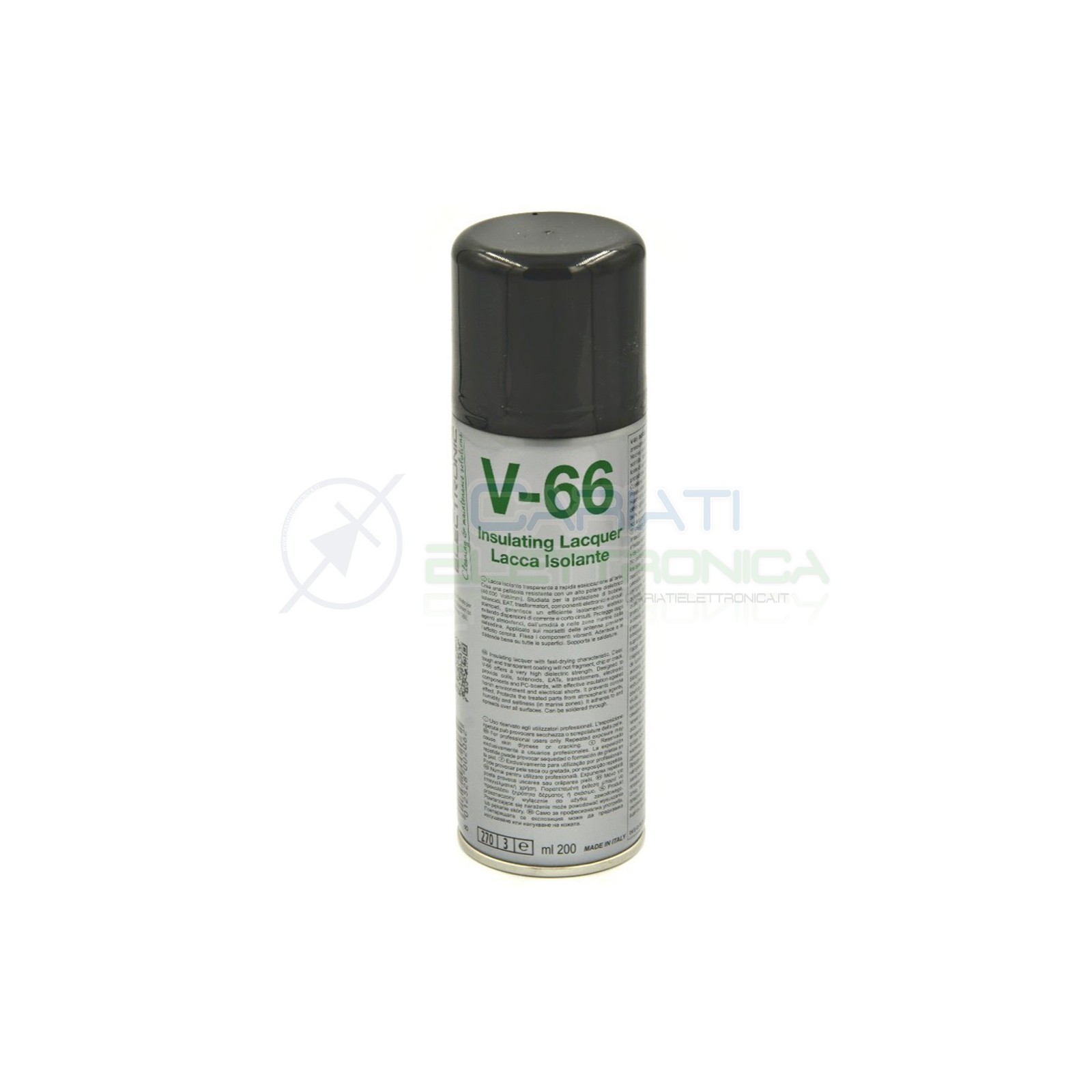 V66 Spray lacca isolante da 200ml per circuiti elettronici Due-ci Due-Ci