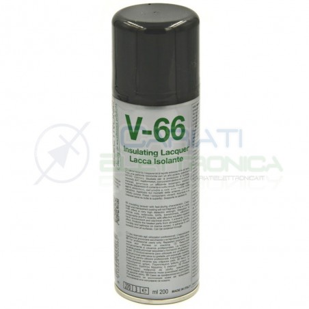V66 Spray lacca isolante da 200ml per circuiti elettronici Due-ci Due-Ci