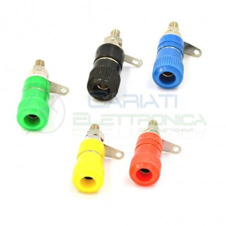 KIT BOCCOLE BANANA SPINE SPINA DA PANNELLO VARI COLORI 4mm