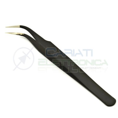 PINZA ANTISTATICA PROFESSIONALE PER ELETTRONICA PCB CHIP IC Generico