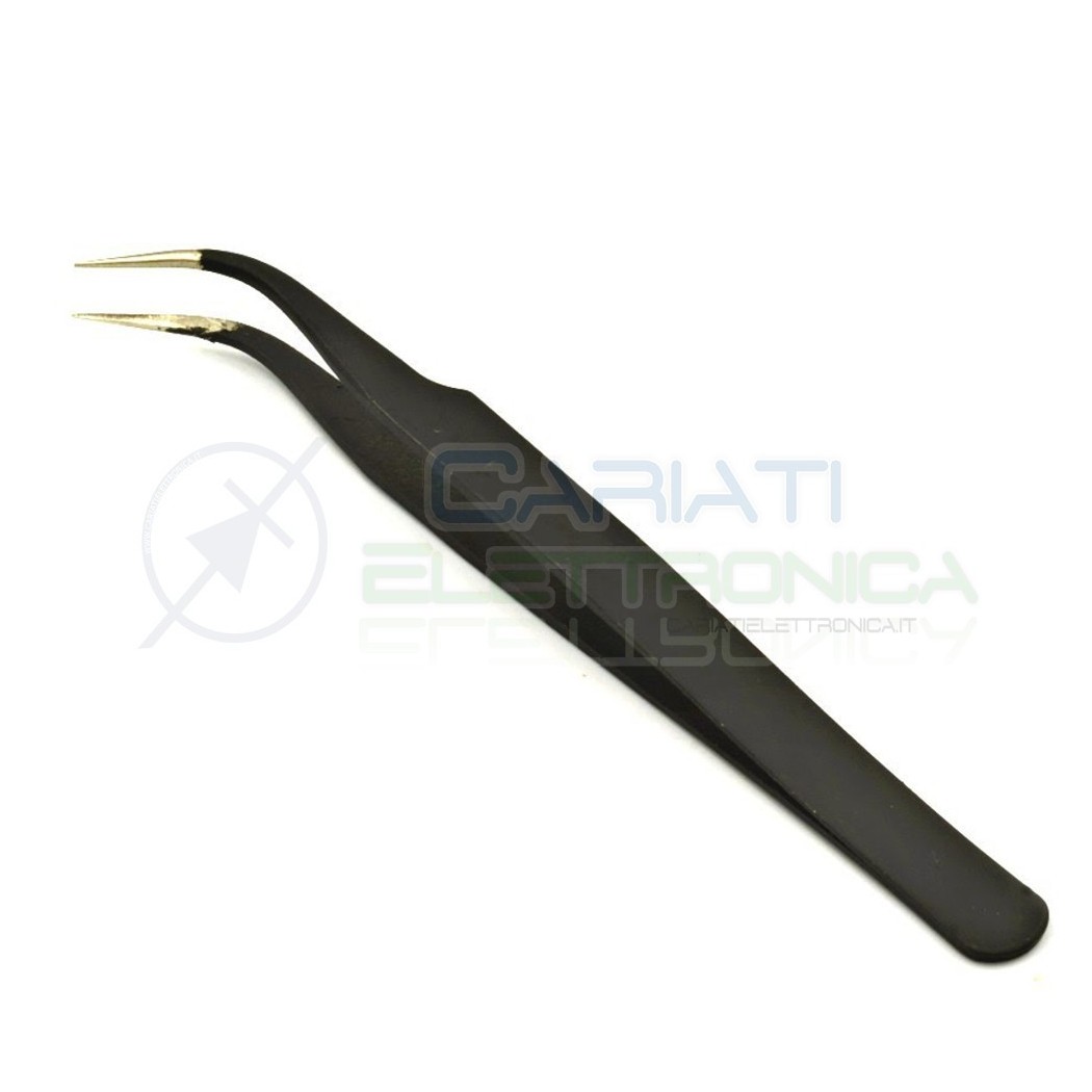 PINZA ANTISTATICA PROFESSIONALE PER ELETTRONICA PCB CHIP ICGenerico