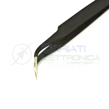 PINZA ANTISTATICA PROFESSIONALE PER ELETTRONICA PCB CHIP ICGenerico