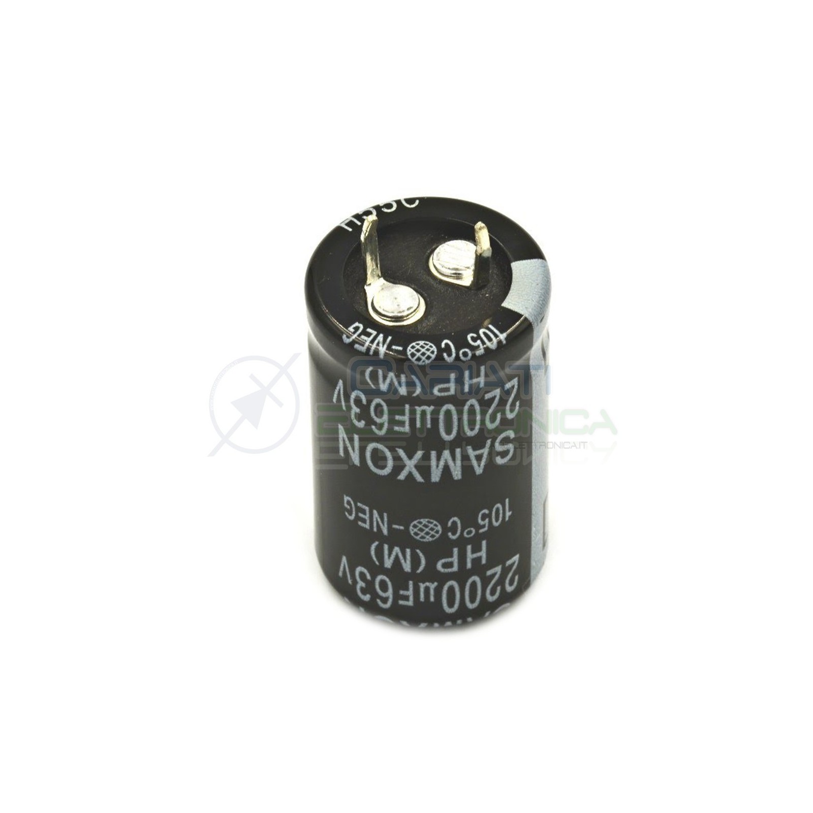Condensatore elettrolitico SNAP IN 2200 uF 63V 105° SAMXON Samwha