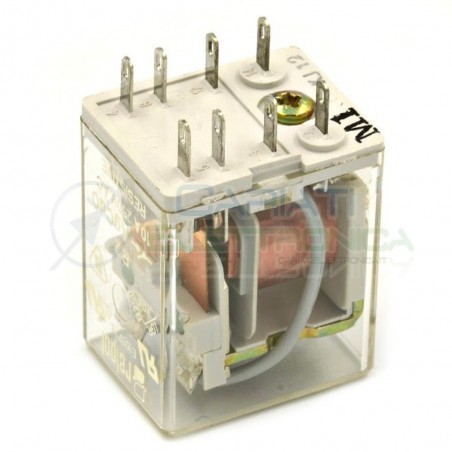 Rele R2 RELPOL 230Vac 12A 2 scambi DPDP R2-1012-23-5230