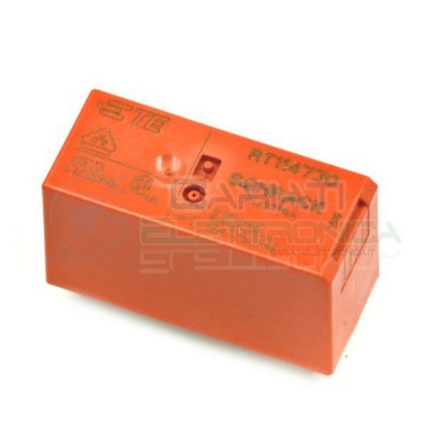 Relè SPDT TE Connectivity RT114730 bobina 230V Corrente max 12A PCB 5 PIN