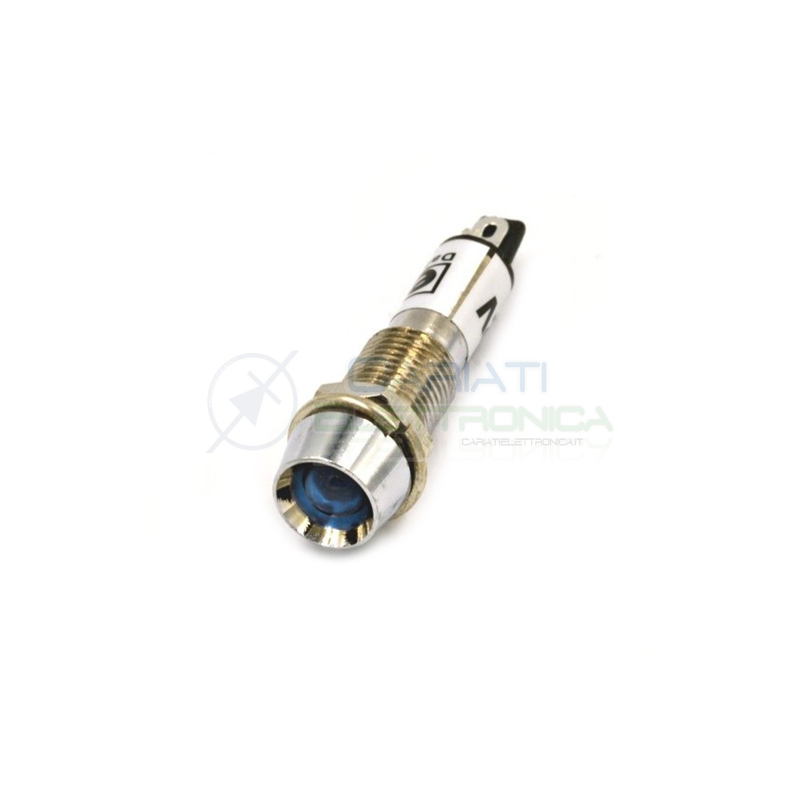 SPIA DI SEGNALAZIONE LUMINOSA 12V LED BLU