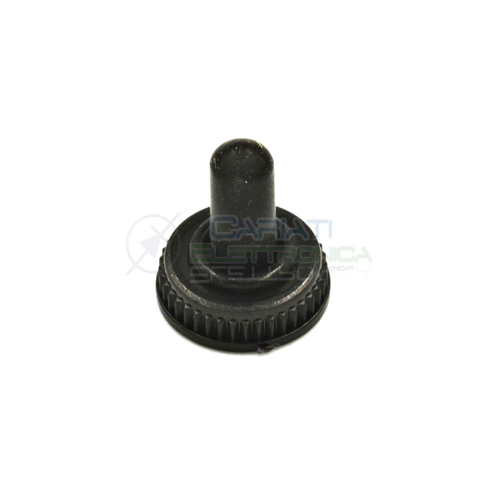 2 PEZZI CAPPUCCIO COVER PER NERO INTERRUTTORE DEVIATORE A LEVA M6 x 0.75