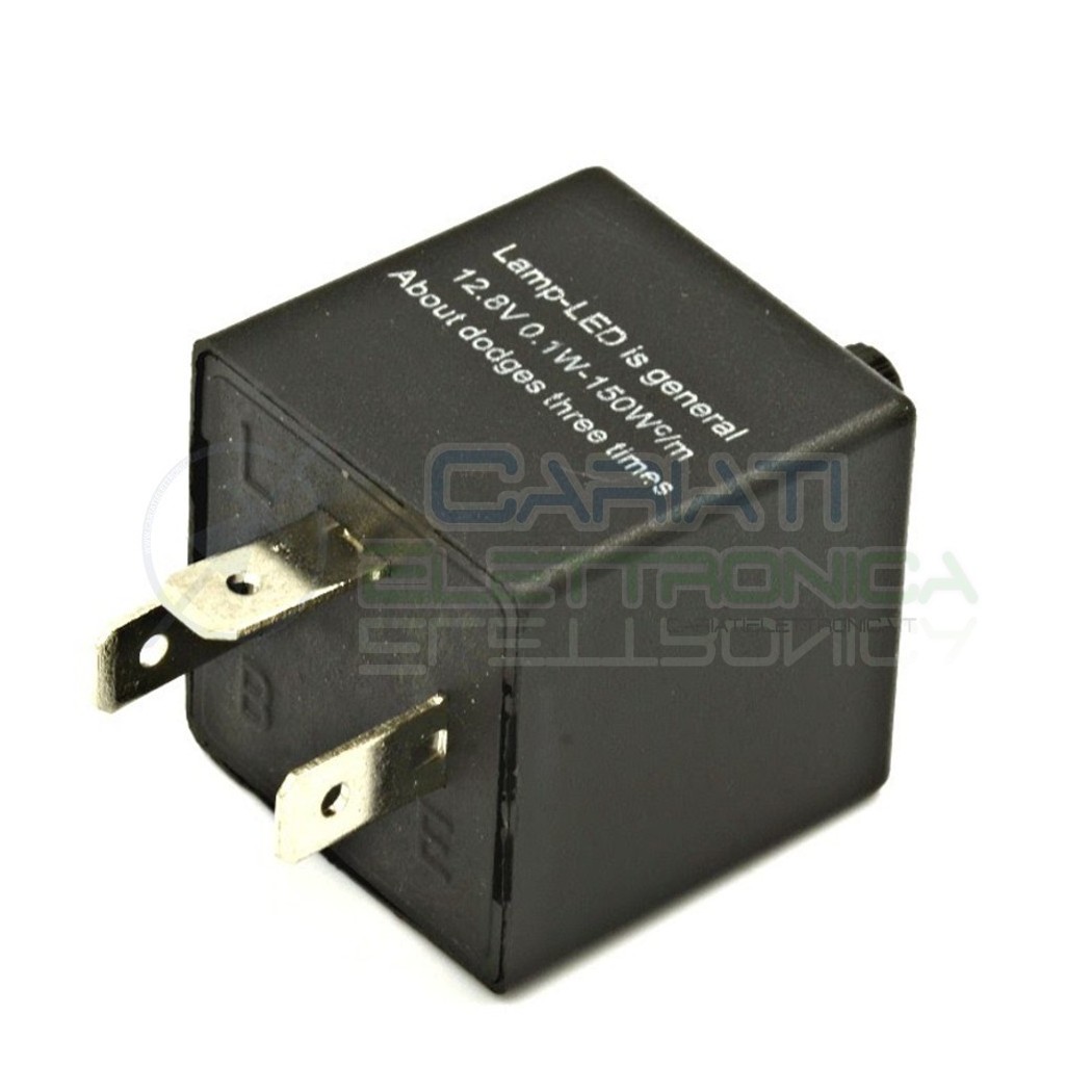 Relè LAMPEGGIATORE FLASH FRECCE FLASH INDICATORE LAMPADE RELAY LED 12V