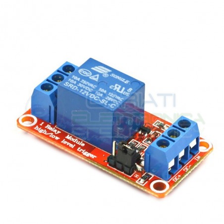 Relay Board 12V SRD-12VDC-SL-C SPDT 250Vac 10A Songle PcbSongle