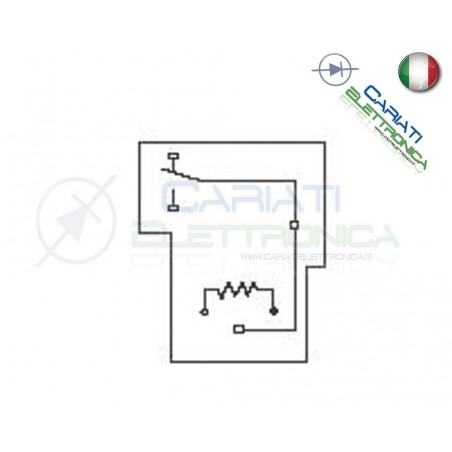 Scheda Relay Relè 12V Dc 30A Circuito Stampato Pcb SLA-12VDC-SL-C SLA
