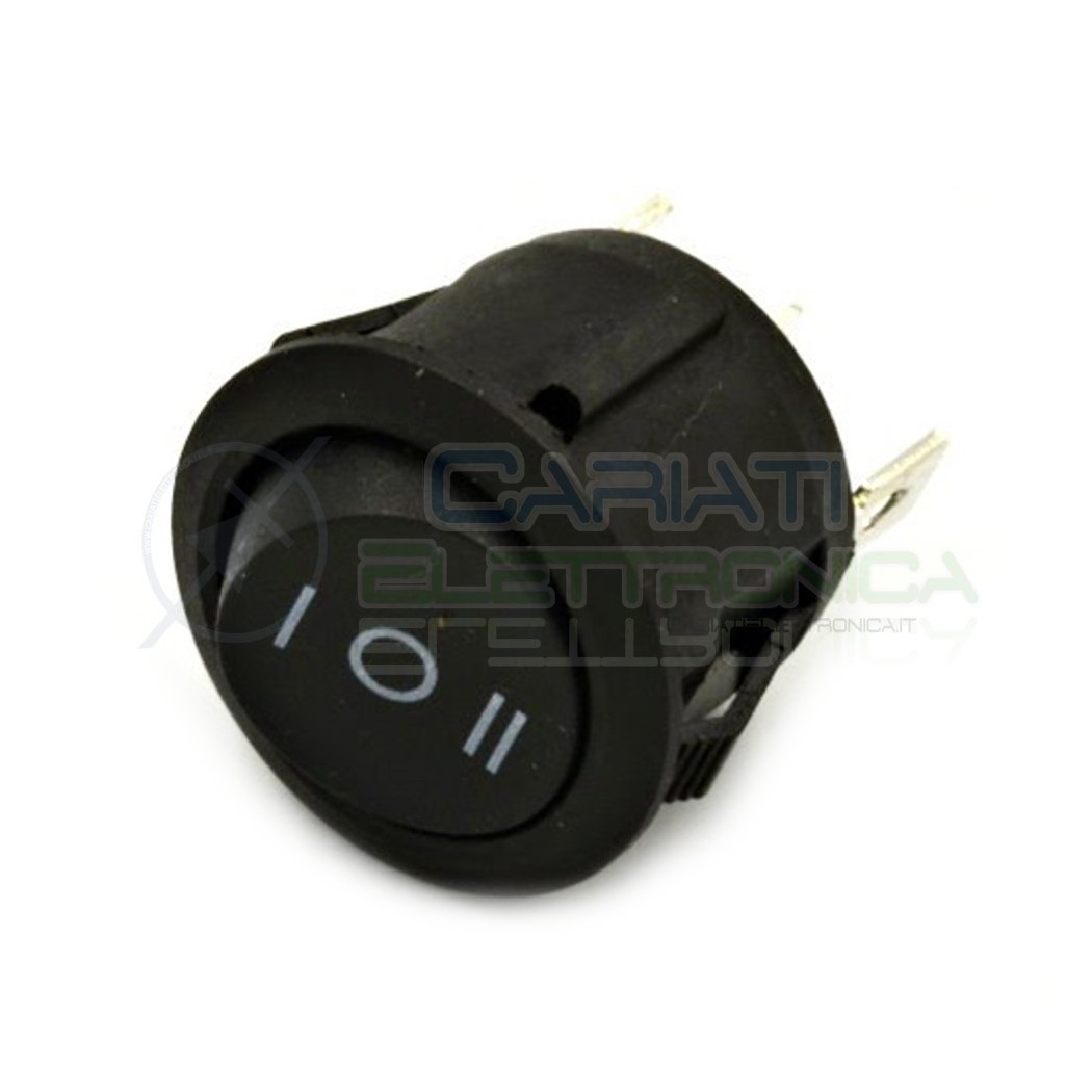 Interruttore deviatore Rocket ON OFF ON 3 PIN 250V 6A 20mm SPDT