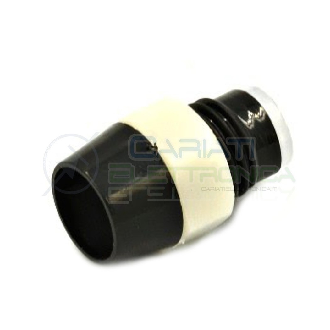 20 PEZZI SUPPORTO PORTA LED 5MM NERI IN ABS PLASTICA NERA