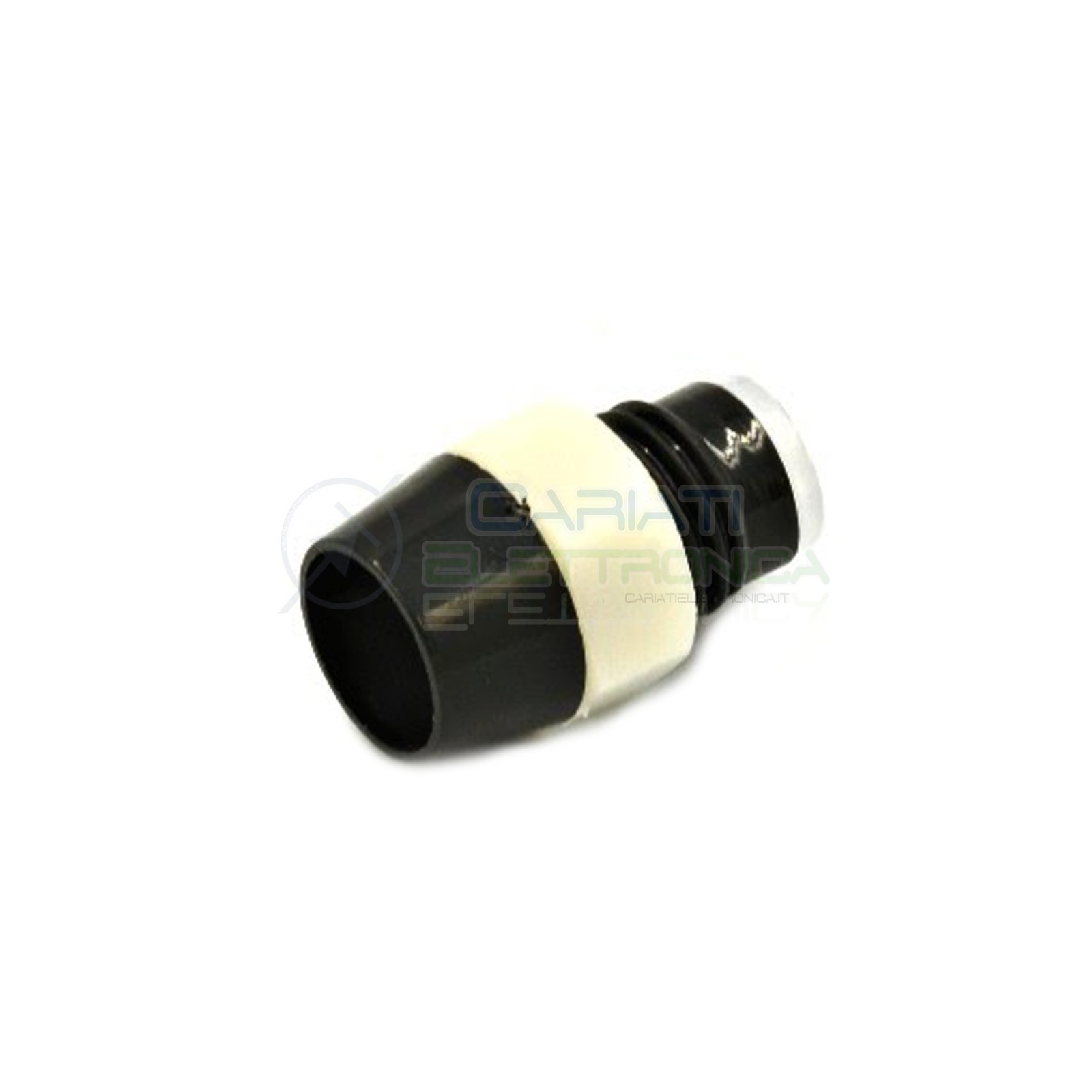100 PEZZI SUPPORTO PORTA LED 5MM NERI IN ABS PLASTICA NERA