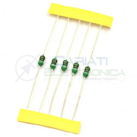 5 PEZZI Induttanza Assiale 33 uH 33uH 1/4W Induttore Induttanze