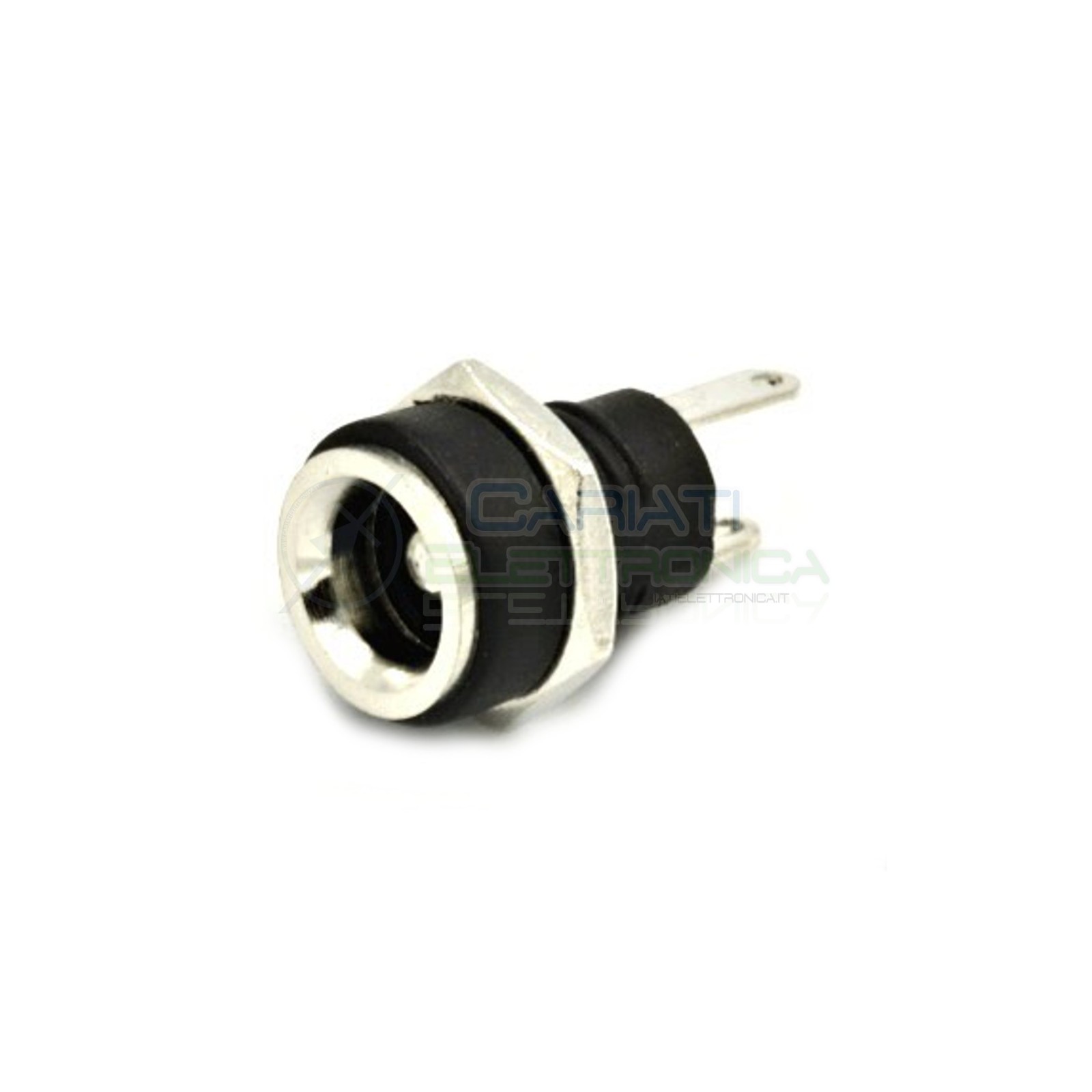 2 PEZZI CONNETTORE ALIMENTAZIONE DC JACK SPINA FEMMINA 5.5 x 2.5 mmGenerico