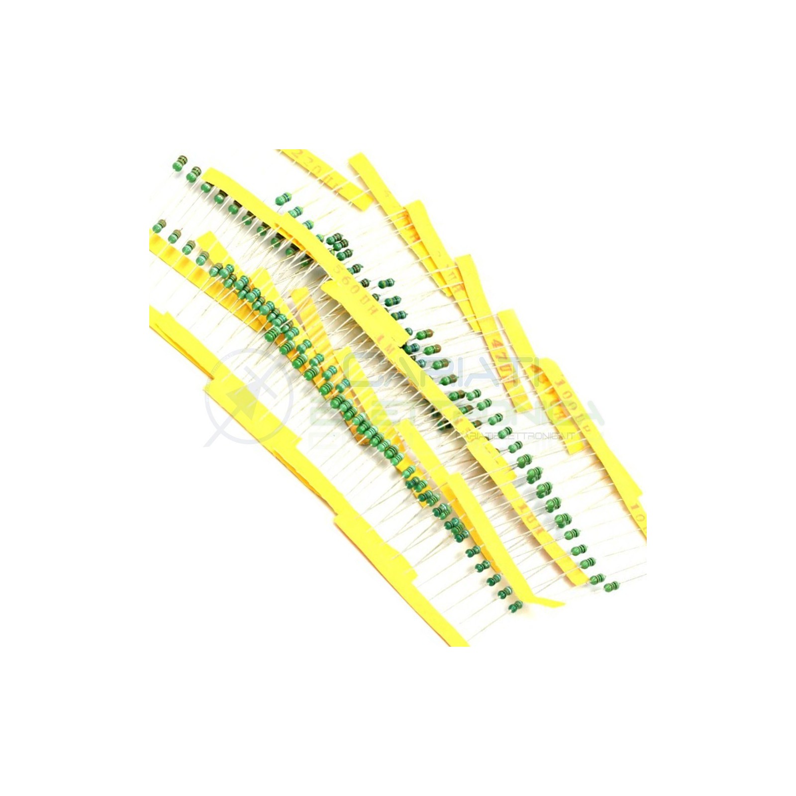 KIT DA 120 PEZZI Induttanza Assiale 1/4W Induttore Induttanze
