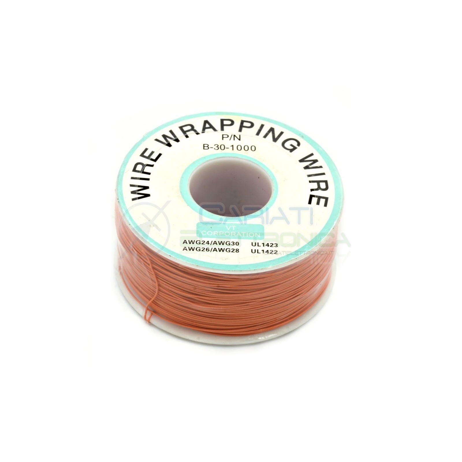 Cavo filo wire wrapping AWG30 305 metri console modding wrap colore Arancione