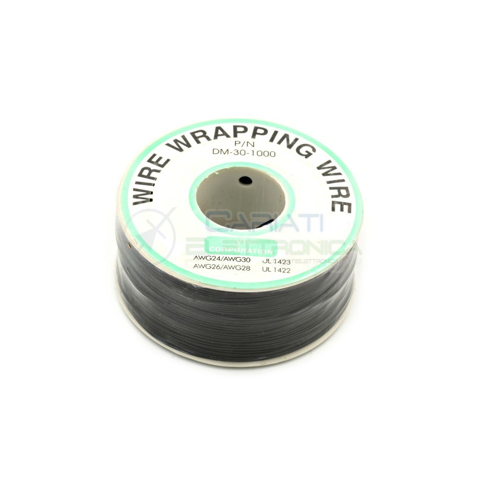 Cavo filo wire wrapping AWG30 305 metri console modding wrap colore NEROGenerico